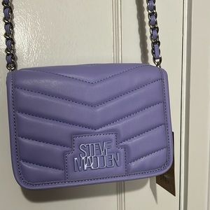 NWT Steve Madden bhazel lavander crossbody bag